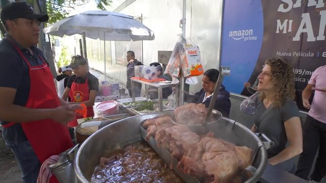 MEXICAN Street Food In Mexico City! INSANE TACOS DE CARNITAS & MICHELADA + CDMX STREET FOOD TOUR