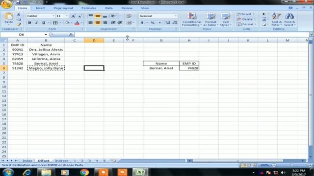HOW TO USE INDEX, OFFSET AND INDIRECT FUNCTION IN EXCEL смотреть онлайн