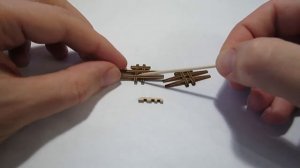 Сборка парусника Halcon 1840. Часть 6. Руслени, Вант-путенсы, Клюзы