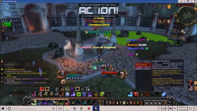 World Of Warcraft Legion Dk UnHoly PvP - Server Firestorm смотреть онлайн