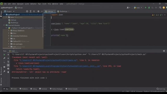 53.Python Bangla Tutorial - How Use Json in Python. смотреть онлайн