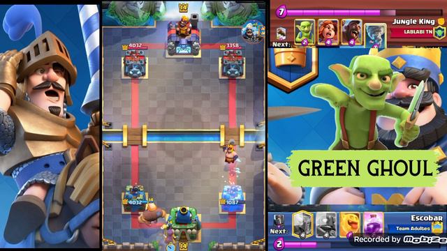 Clash Royale Hog desk VS Giant desk смотреть онлайн