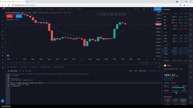 Tradingview Pine Script Programming Beginner Tutorial смотреть онлайн