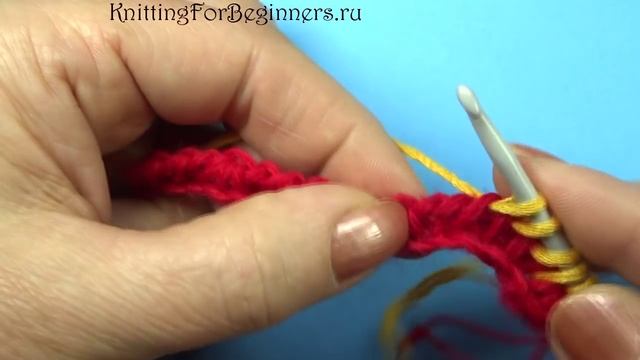 Узор вязания Гусиные лапки Tunisian crochet tutorial 30 смотреть онлайн