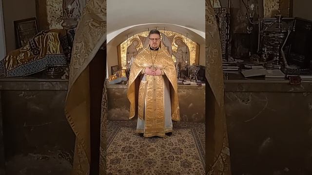 Проповедь на литургии 21 октября.