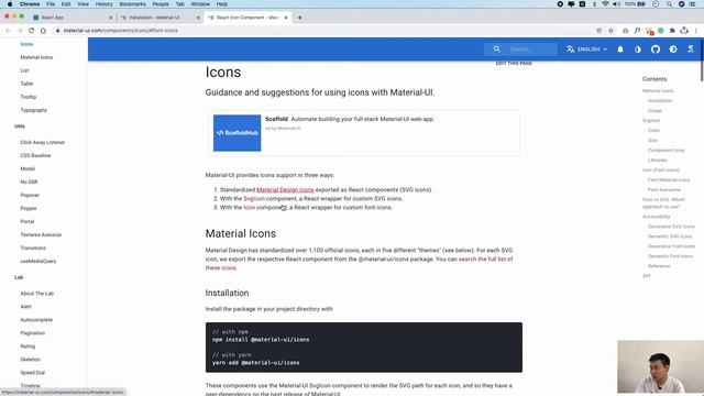 ReactJS: 10-02 Cài đặt thư viện Material UI v4 смотреть онлайн