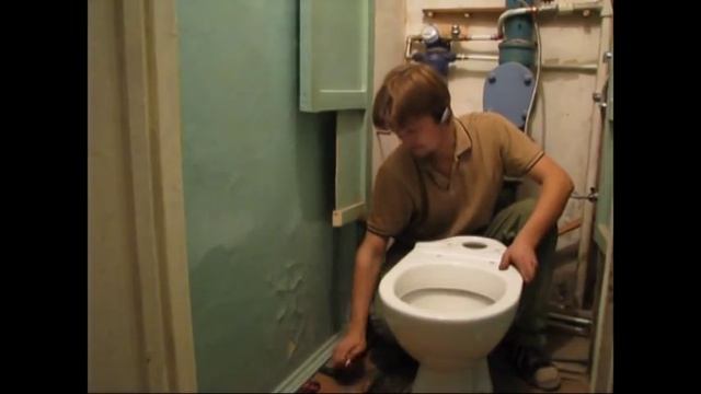 Правильная установка унитаза смотреть онлайн