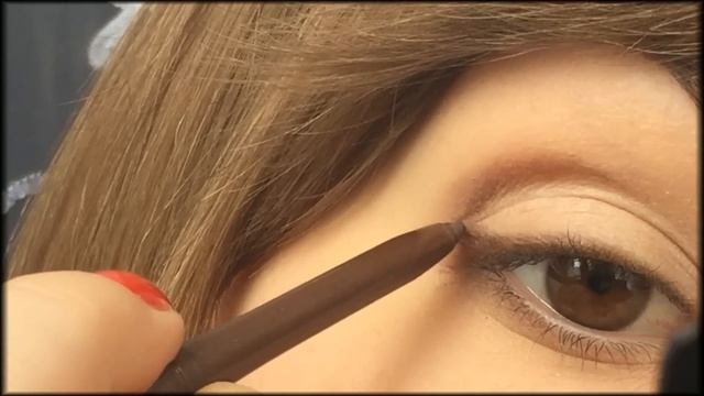 Красивый макияж глаз в коричневых тонах смотреть онлайн