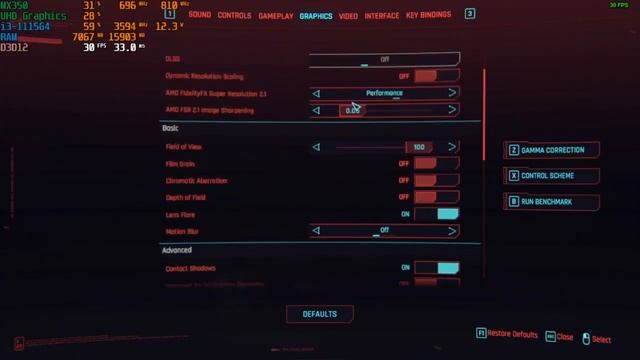 Cyberpunk 2077 Test On Nvidia GeForce MX350 смотреть онлайн