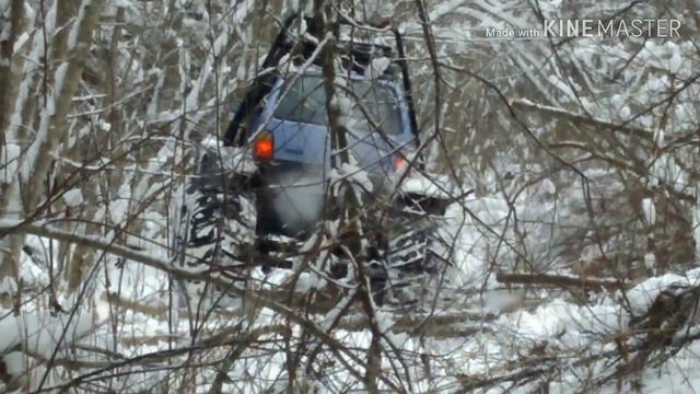 ТРУДНЫЕ ДОРОГИ "З. М. У." Плавающий снегоболотоход Фавн в охотугодиях зимой.Зимнее бездорожье. смотреть онлайн