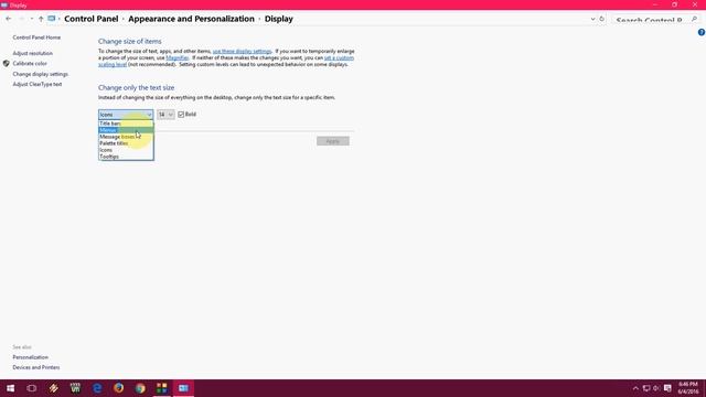 How to Change Windows System Font Size (Windows 10/8.1/7) смотреть онлайн
