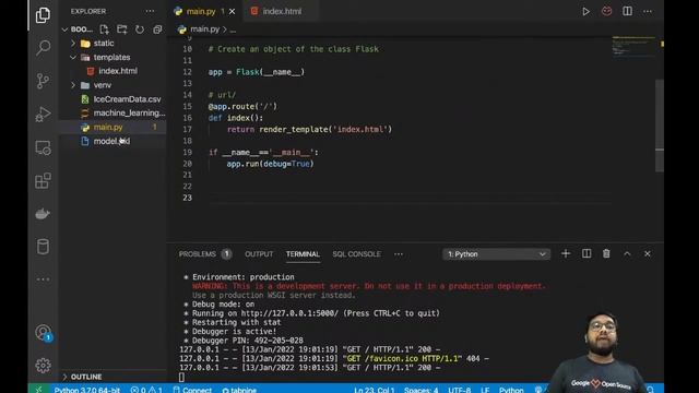 Machine Learning Model Deployment using Flask [Free 7 Days LIVE Bootcamp] - Day 6 смотреть онлайн