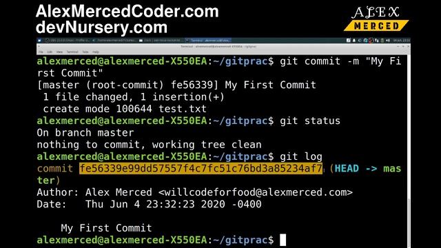 AM Coder - Intro to GIT (init, add, commit, checkout, branch, status, remote, log) - Version Contro смотреть онлайн
