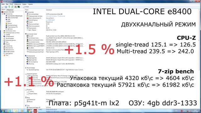 Двухканальный режим ОЗУ на офисных ПК смотреть онлайн