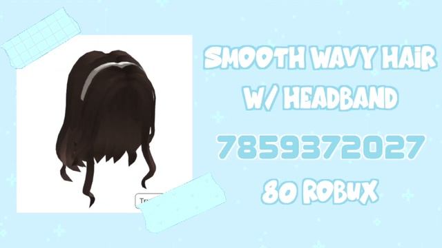 *Aesthetic* Trendy ✨BROWN HAIR CODES✨ *2023* for Bloxburg & Roblox | With LINKS in Description* смотреть онлайн