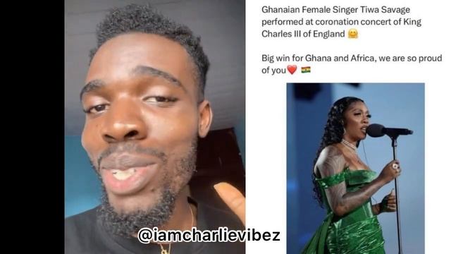 Davido React To Tiwa Savage Live Performance in London at Prince Charles Coronation смотреть онлайн