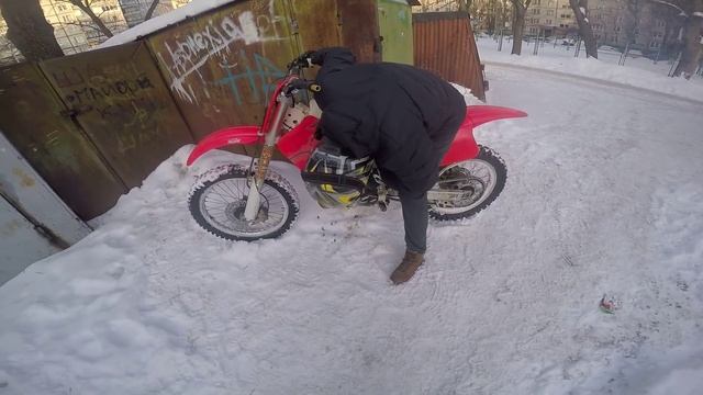 honda cr125r 1993 winter смотреть онлайн