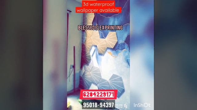 3d Waterproof Wallpaper Available Flex Printing Vinyal Al Printing Solutions