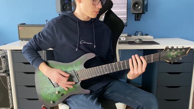Cort KX507 Multi Scale (Djent/Modern metal Demo) смотреть онлайн