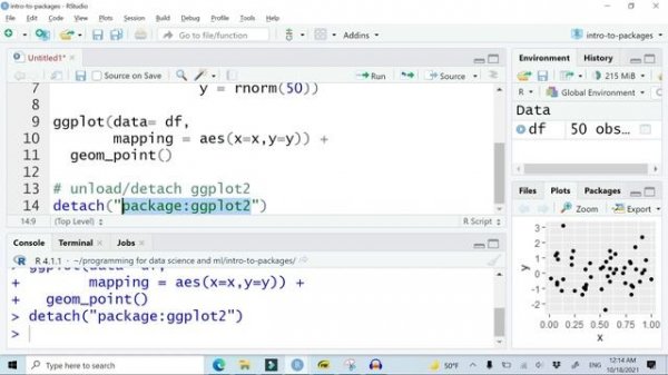 R packages: installing, loading, using and updating R packages