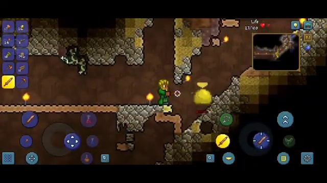 ||TERRARIA solo survive||start mining and make some tools||PART #2|| смотреть онлайн
