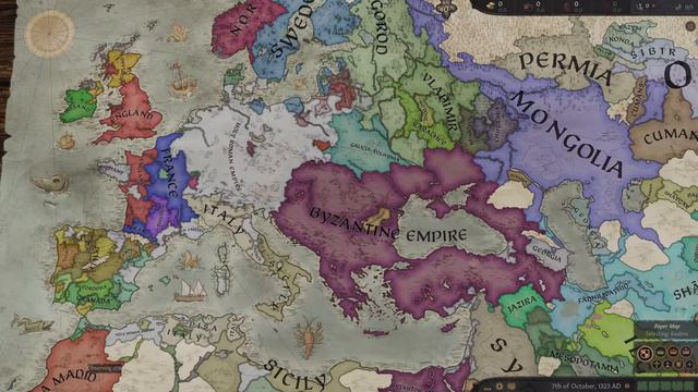 CK3 Timelapse: Europe 1160-1457 - More Bookmarks+ mod - Update 1.1.2 смотреть онлайн
