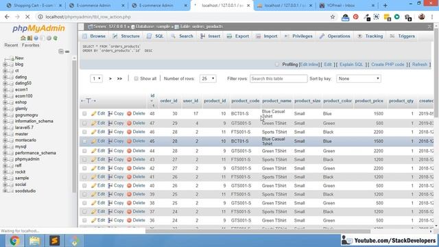 #139 Make E-com in Laravel 5.7 / 5.8 | Products Stock Management | Reduce Stock @ Order Placement смотреть онлайн