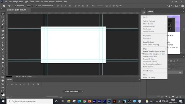 Como Abrir Vídeos No Photoshop? - ☕ EXPRESSO - Photoshop