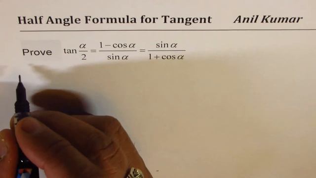 cosx = -3/5 Find tanx/2 Half Angle Tangent Formula Derivation with IMPORTANT Example смотреть онлайн