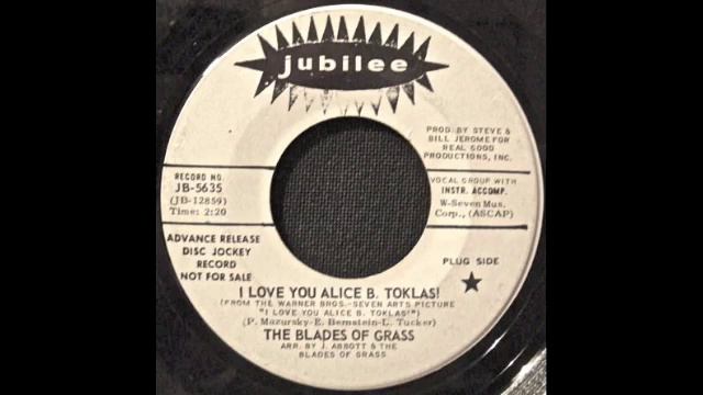 BLADES OF GRASS-I LOVE YOU ALICE B TOKLAS смотреть онлайн