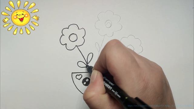 Як намалювати простий малюнок до 8 БЕРЕЗНЯ/КВІТИ ДЛЯ МАМИ/Easy drawing for kids/FLOWERS FOR MOM смотреть онлайн