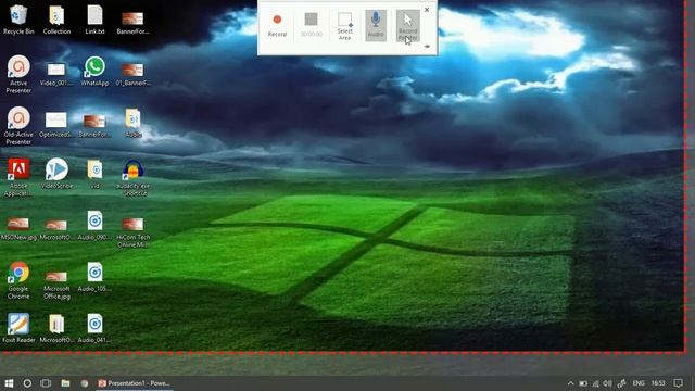 How to Record Screen in Microsoft PowerPoint - Tamil смотреть онлайн