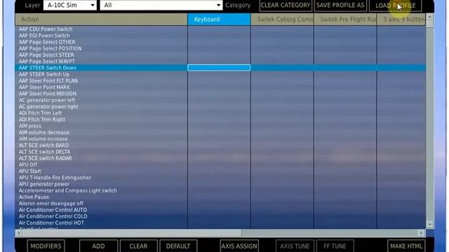 DCS World - reset input to default. смотреть онлайн