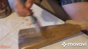Пропитка деревянного приклада и цевья для ружья!