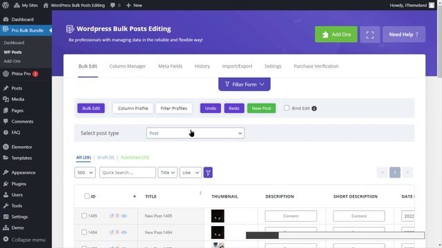5 Minutes Bulk Edit Post Meta Data With WordPress Bulk Edit Post Types смотреть онлайн