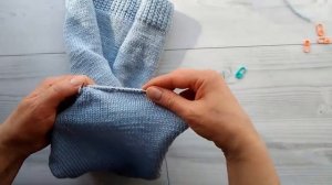 Как закрыть петли горловины спинки