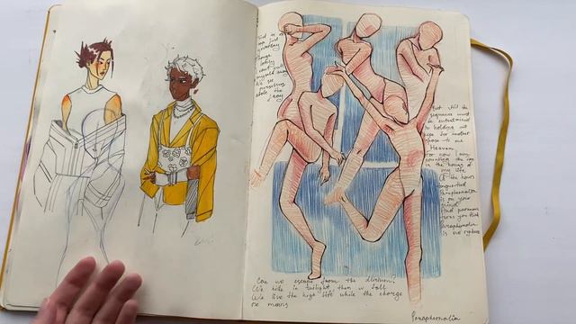 Обзор скетчбука | Sketchbook Tour [1]