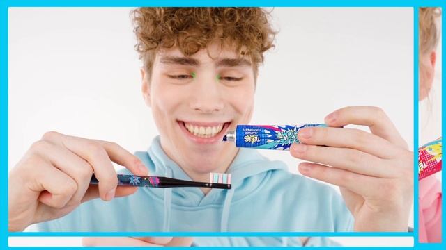 Первая в мире зубная паста, которая научит тебя чистить зубы!