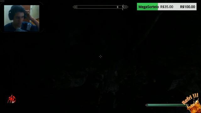 LIVE: SKYRIM!! Uma Nova Aventura! Duas Telas Para Assistir !