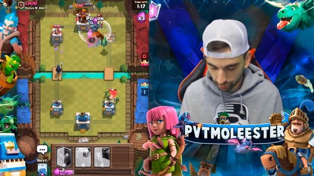 6-0 TRIPLE ELIXIR CHALLENGE! · Clash Royale смотреть онлайн