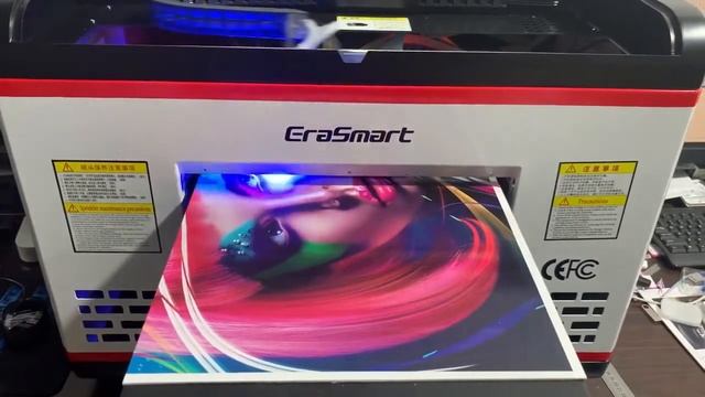 УФ принтер А3 XP600 EraSmart смотреть онлайн