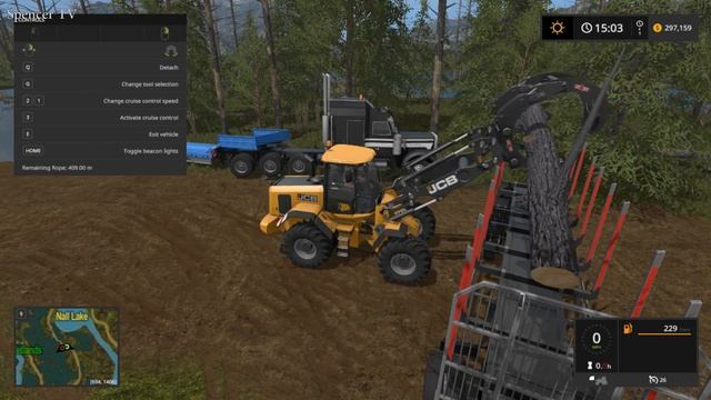 SWAMP LOGGING | YARDER | CYPRESS TRESS | FARMING SIMULATOR 2017 смотреть онлайн