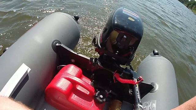 ПВХ Лодка Таймень 290 НДНД + Мотор HDX 9.8 Первый выход на воду + Ватрушка и обкатка мотора.