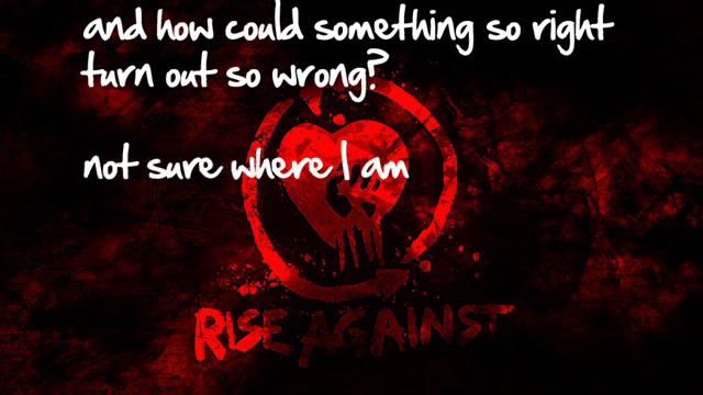 Rise Against - 1000 Good Intentions (+lyrics) смотреть онлайн