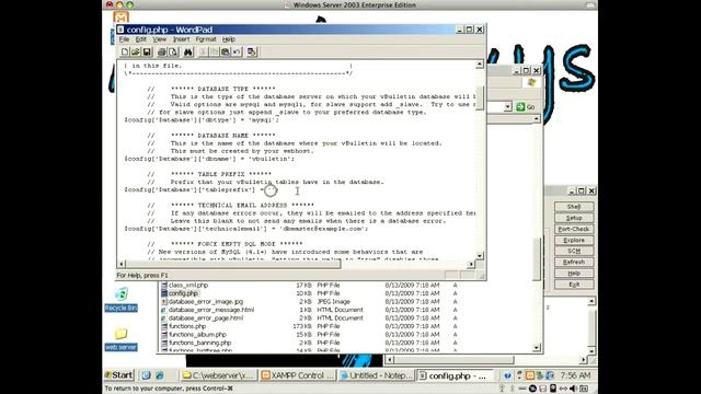 vbulletin demo (PART1: INSTALL on Windows) смотреть онлайн