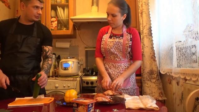 Чем Накормить Гостей Мужчине? Готовим 3 Сытных и Простых Блюда с Мужем! смотреть онлайн