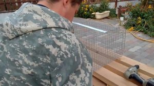 Маточная клетка для кроликов промышленного типа своими руками