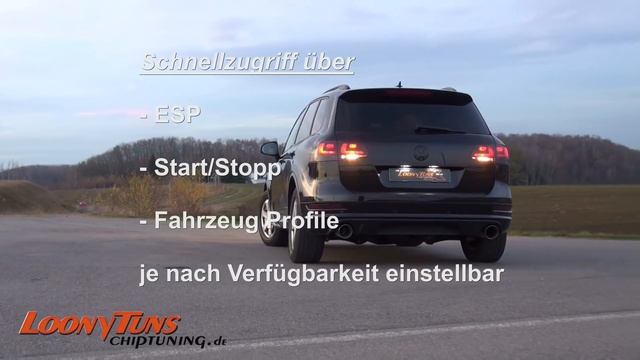 Active Sound Abgasanlge VW Touareg II by Loonytuns-Chiptuning.de смотреть онлайн