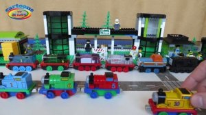 Поезда для детей три серии подряд. Cборник про поезда, цвета и паровозики для малышей