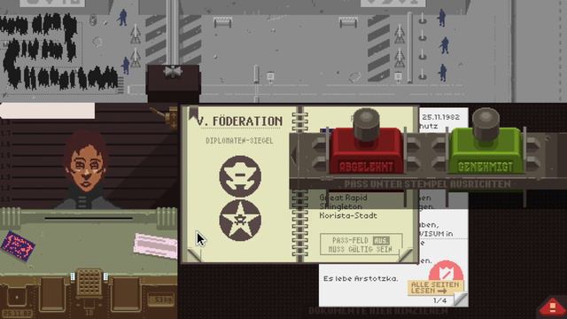 Herzlich Willkommen in Arstotzka! | 100 Minuten für "Papers Please" | Teil 1 смотреть онлайн